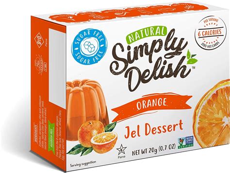 Simply Delish Sugar Free Natural Jelly Dessert Vegan Gluten And Fat