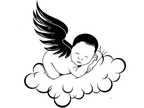 Free 170 Sleeping Baby Angel Svg Svg Png Eps Dxf File