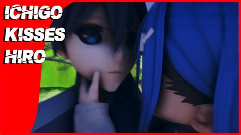 ichigo kisses hiro darling in the franxx game youtube