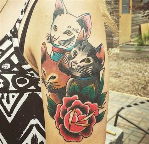 50 Watercolor Cat Tattoos Ideas And Designs 2019 Tattoo