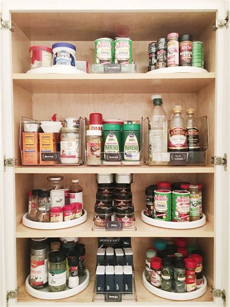 *please note that affiliate links are included in this post to make it easier for you to find what is being referenced. spice pantry.jpg | Lazy susan spice rack, Spice cabinet ...