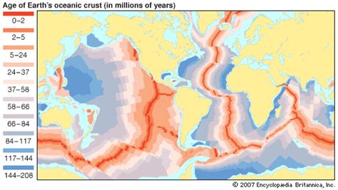 Oceanic Crust Geology Formation And Structure Britannica