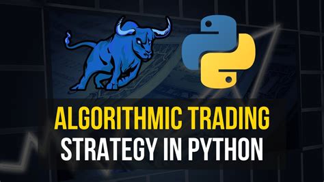 algorithmic trading strategy in python