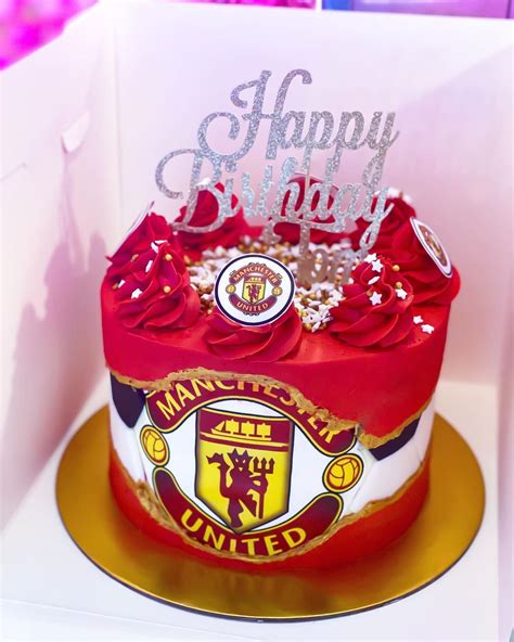 Dolly Daydream Cakery On Instagram “manchester United Birthday Cake ⚽️