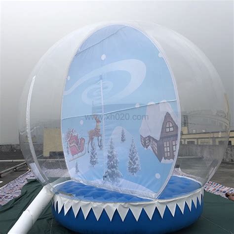 Inflatable Snow Globe Photo Booth Giant Snow Globes Xianghe Inflatable