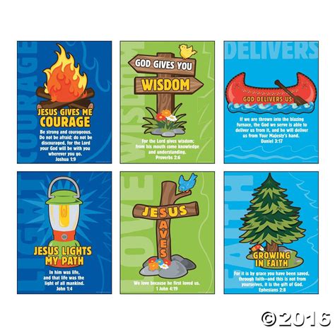 Hang These Camp Courage Posters Around Your Vbs Classroom These