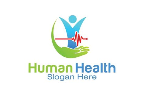 Premium Vector Human Health Logo Design Template
