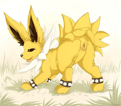 Rule 34 Blackfury Color Female Female Only Feral Fur Jolteon Nude Outdoors Pokemon Solo Tagme