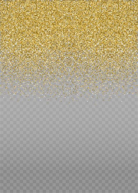Vector Set Gold Glitter Card And Background Stock Illustration