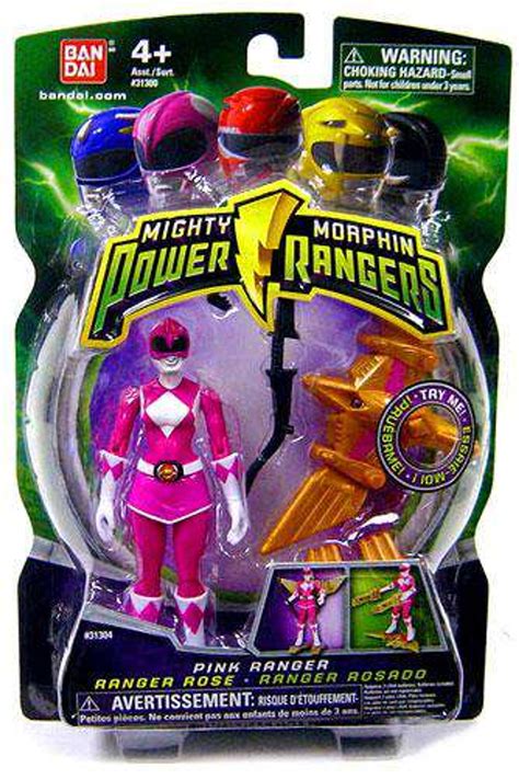 Power Rangers Mighty Morphin 2009 Pink Ranger 4 Action Figure Bandai