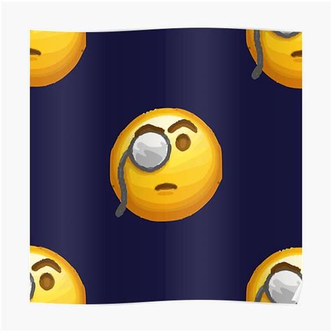 Smart Emoji Posters Redbubble