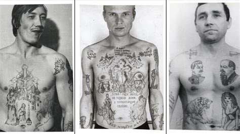 este es el significado secreto de los tatuajes criminales rusos