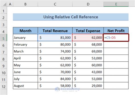 How To Subtract From A Total In Excel 3 Quick Methods Exceldemy