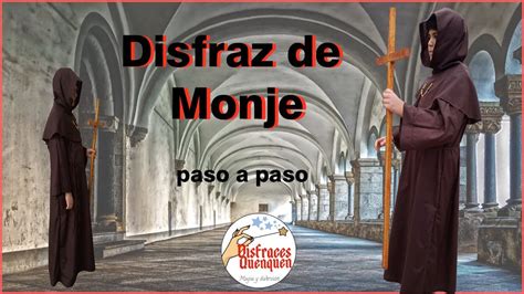 Diy Disfraz De Monje ⛪ Como Hacer Capa De Monje Con Capucha Paso A Paso Youtube