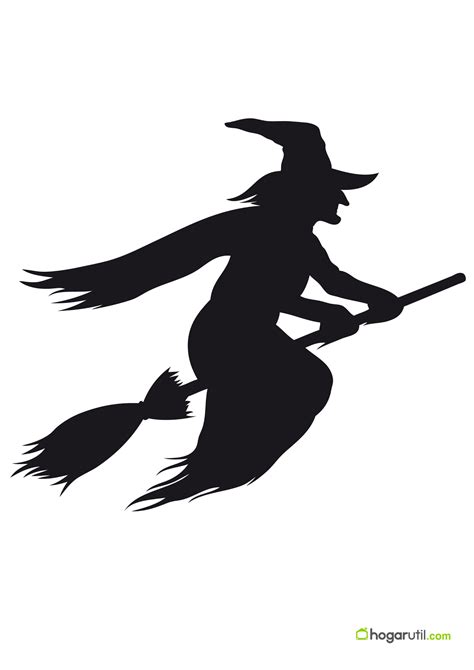 dibujos de brujas de halloween para imprimir ya coloreados