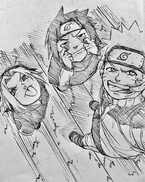Anime Naruto Naruto Fan Art Naruto Comic Naruto Sasuke Sakura