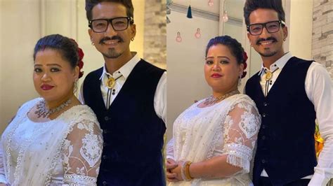 In Pics Bharti Singh Haarsh Limbachiyaa Celebrate Third Wedding