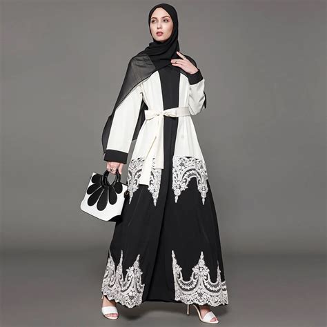 Abaya Islamic Muslim Clothes Arabic Women Fashion Robe Kimono Long