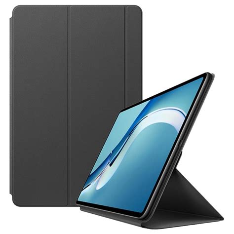 Tri Fold Huawei Matepad Pro 126 2021 Smart Folio Case Black