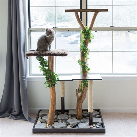 Scratching tough surfaces is the a cheaper solution is to make one yourself with the help of these top 10 diy cat scratchers. Modern DIY Cat Scratcher Post - Pretty Handy Girl