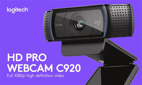 The package provides the installation files for logitech webcam hd pro webcam c920 driver version 1.3.89.0. Logitech C920 HD Pro Webcam | Dell USA