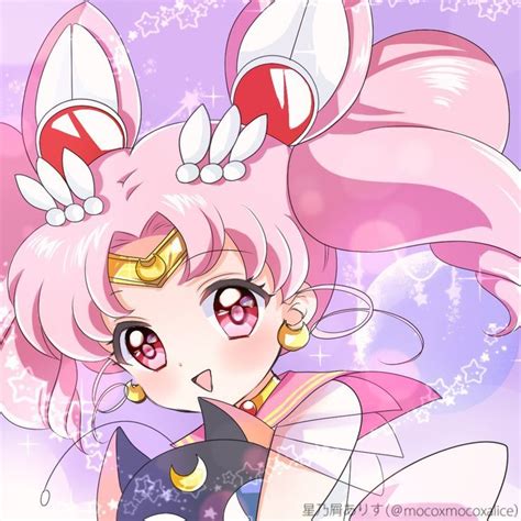 Super Sailor Chibi Moon And Luna P ♥ Sailor Moon Personajes Sailor