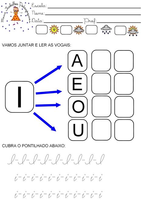 Atividade De Junções Das Vogais