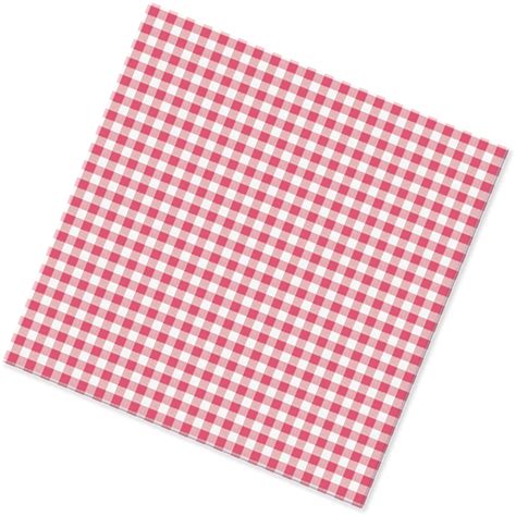 This Product Design Is Red And White Plaid Tablecloth - Materials And png image