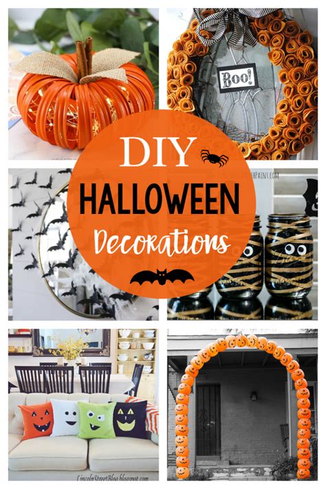 25 Diy Halloween Decorations To Make This Year Crazy Little Projects