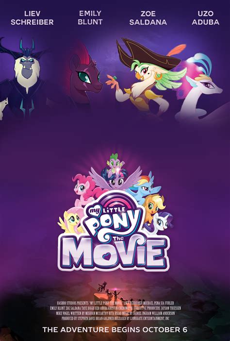 The movie is a 2017 animated musical fantasy film based on the animated television series my little pony: The MLP Movie teaser thread - My Little Pony: The Movie ...
