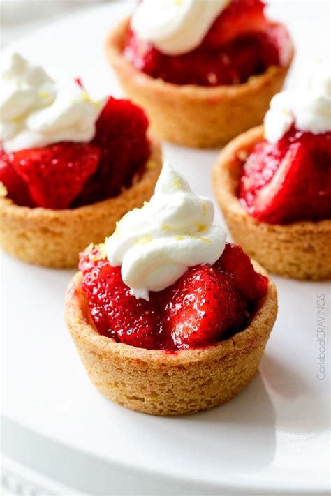 15 Mini Desserts That Are Almost Too Cute To Eat Sugar Cookie Crust