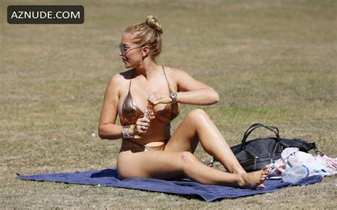Aisleyne Horgan Wallace Strips Off During The August Heatwave In London