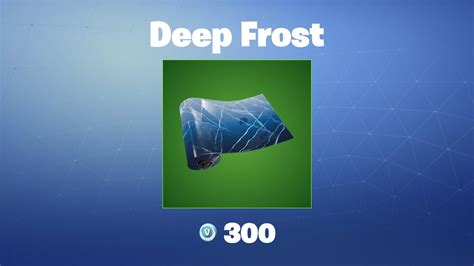 Deep Frost Fortnite Wrap Youtube