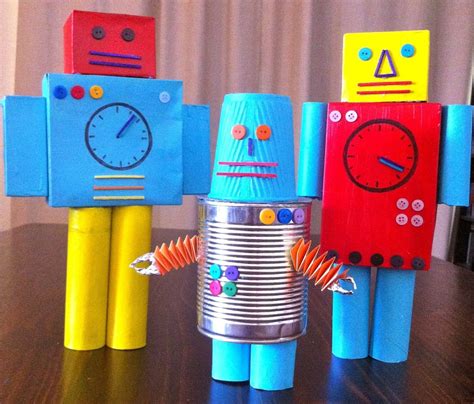 17 Robot Craft For Kids