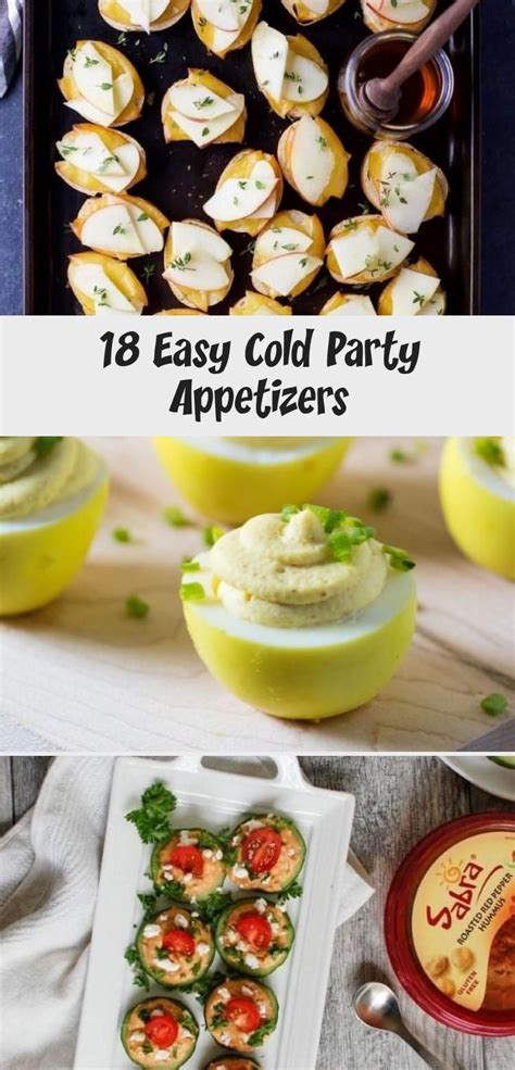 18 Easy Cold Party Appetizers Cold Appetizers Easy Cold Party