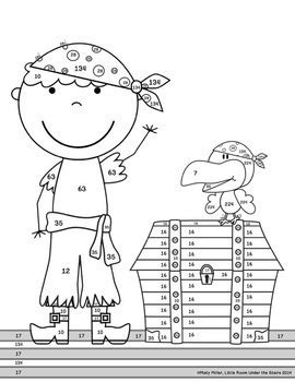 Holiday math worksheets by math crush. Order of Operations 2 Coloring with Math Pirate by Misty ...