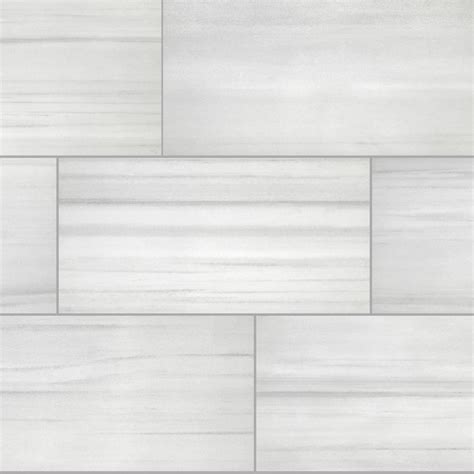 Jeffrey Court Tundra Grey 3 In X 12 In Marble Field Wall