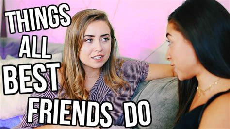 Things All Best Friends Do Ft Jeanine Amapola Youtube
