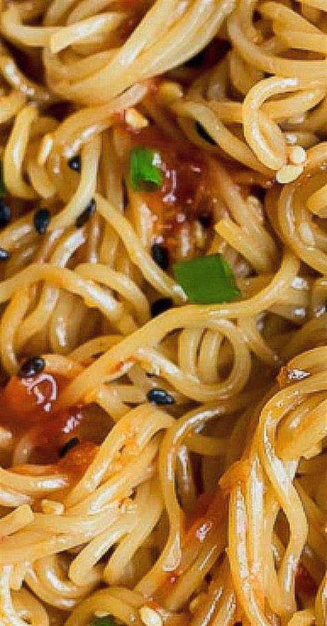 Spicy Sesame Ramen Noodles Recipe Asian Noodle Recipes Tasty
