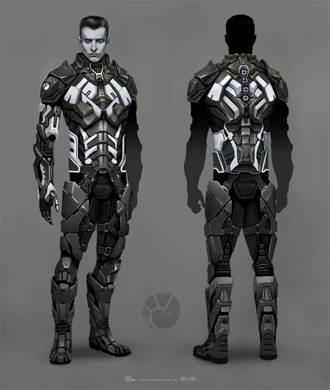 The combination of augmented reality (ar) and innovative software enables a new, efficient communication solution ArtStation - EVE Online - Combat Suit - Concept, Jakob ...