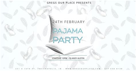 Pajama Party Gregsourplace