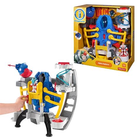 Imaginext Alpha Explorer Space Shuttle Playset Fisher Price