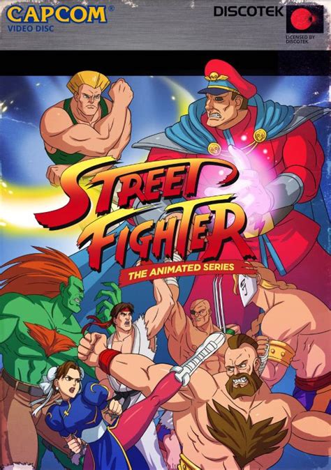 Street Fighter Ii The Animated Series 4 Discs Dvd Best Buy
