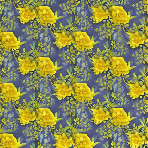 Yellow Angelonia Floral Wrapping Paper · Creative Fabrica