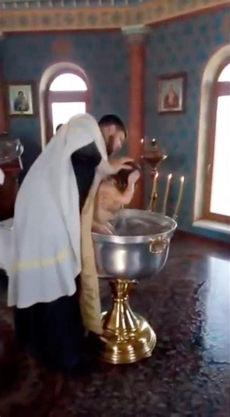 Priest From Hell Violently Baptises Screaming Baby Because Satan Is