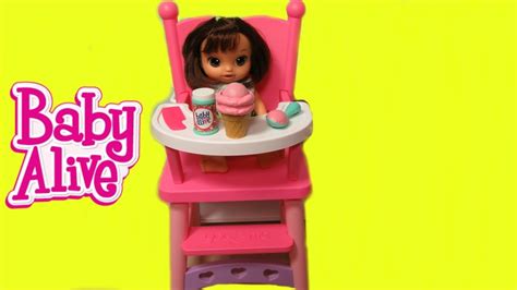 Baby Alive Magical Scoops Baby Doll Unboxing Feeding You And Me High