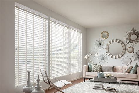 White Faux Wood Blinds Cloth Tape Blinds Graber Wood Blinds