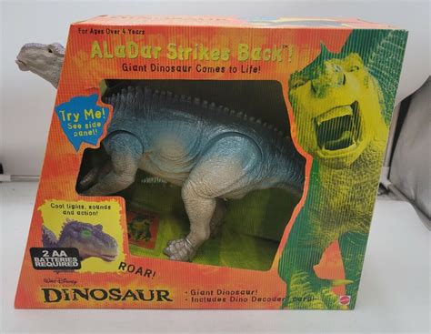 2000 Mattel Disney Dinosaur Movie Aladar Lights Sounds Action Toy Shelf Wear 26676897782 Ebay
