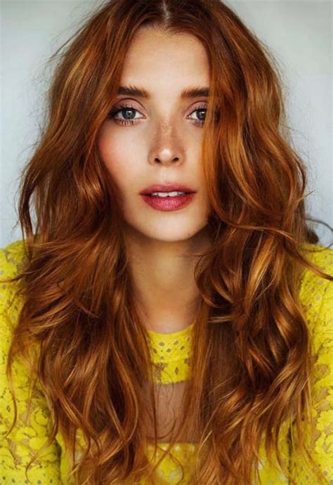 7 Red Hair Color Shade Ideas Copper Balayage