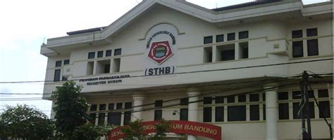 Pendaftaran Sekolah Tinggi Hukum Bandung Sthb Info Kuliah